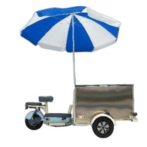 slow-speed delivery motorcycle, 48V lead-acid battery e-bike, front-rear drum brake cargo bike, three-wheeled delivery vehicle